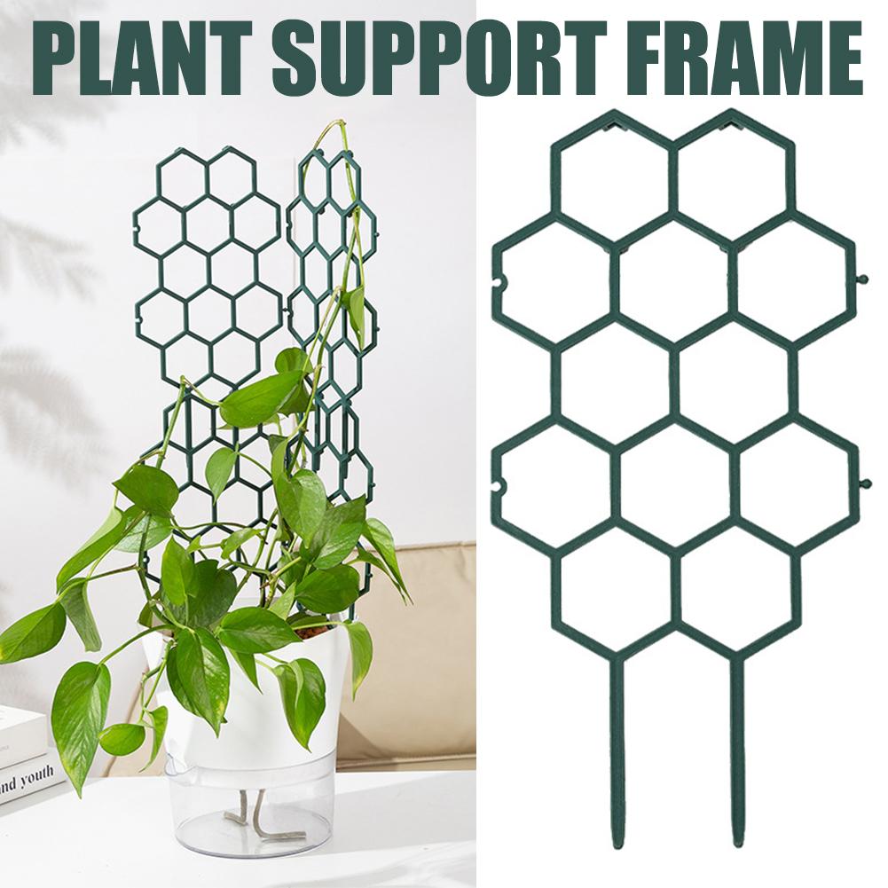 Vine Climbing Plastic - Supports de plantes en plastique empilables,