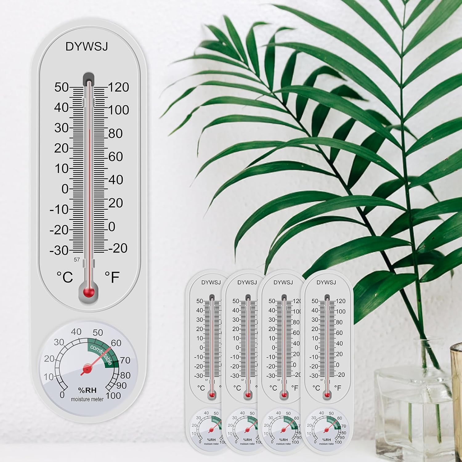 Digital Hygrometer Probe - Thermomètre hygromètre d'extérieur/d'intérieur, jauge de température