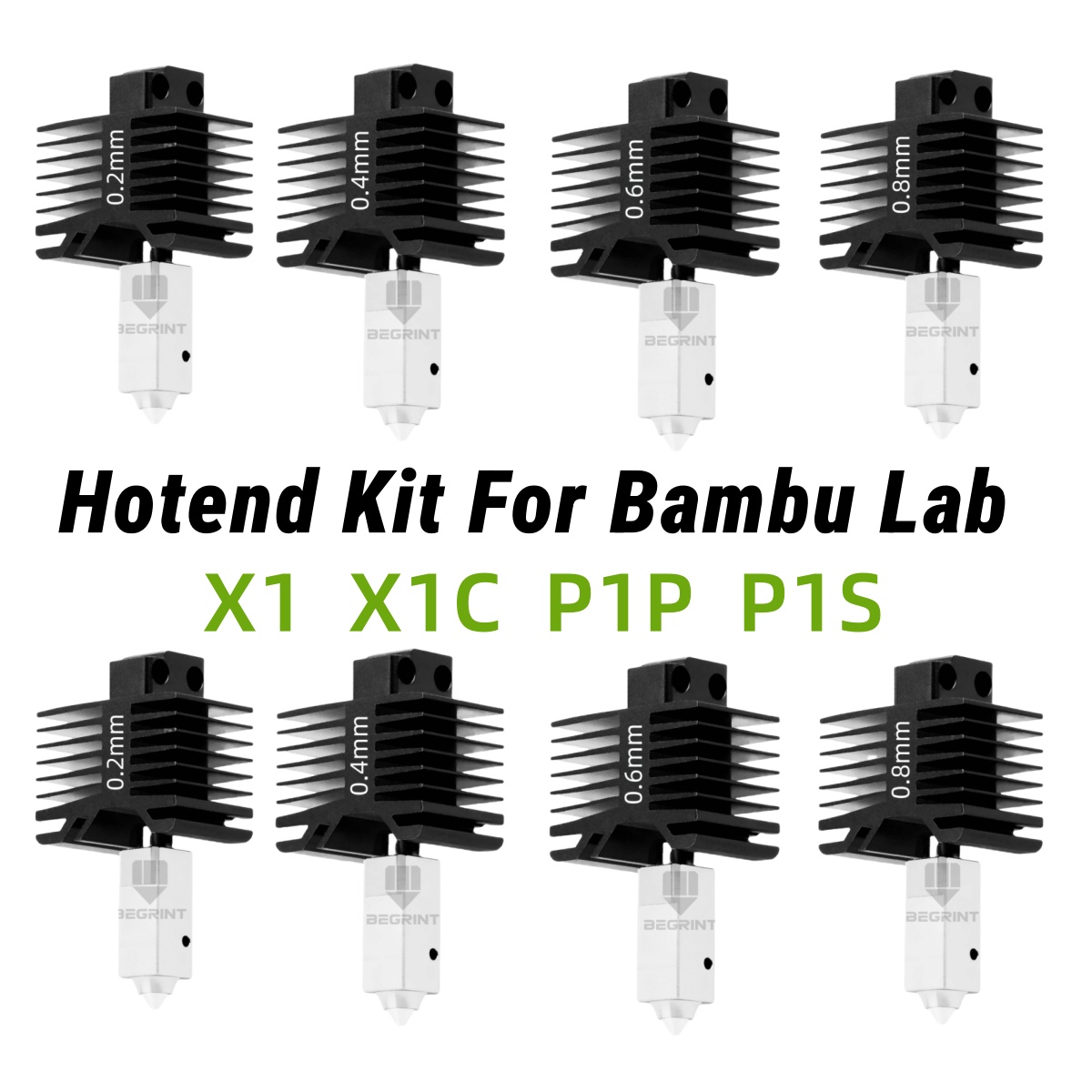 Ceramic Heat Emitter - Nouveau Kit Hotend pour Bambu Lab
