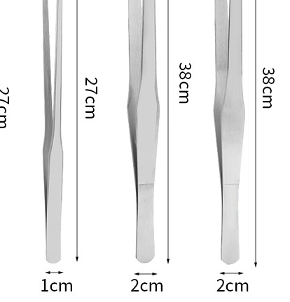 Feeding Tong Stainless - Outils d'entretien pour aquariums en acier