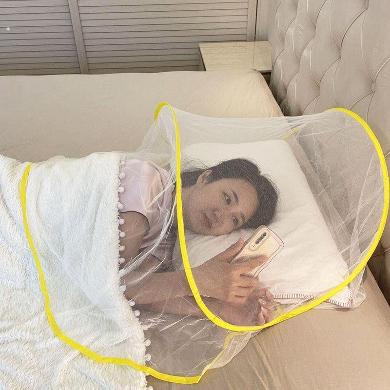 Screen Top Mesh - Moustiquaire de tête pliable sans installation,