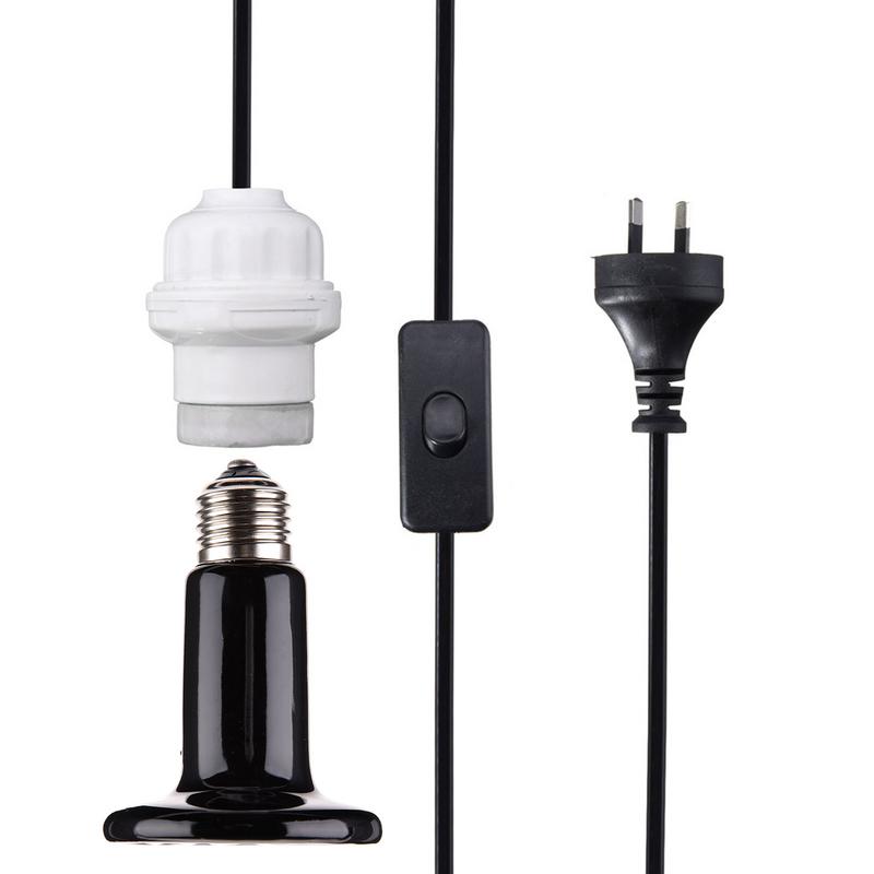 Ceramic Heat Emitter - Lampe chauffante infrarouge en céramique avec