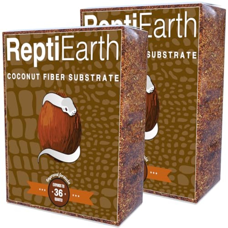 Substrate Coconut Fiber - Substrat de terrarium bioactif pour serpents,