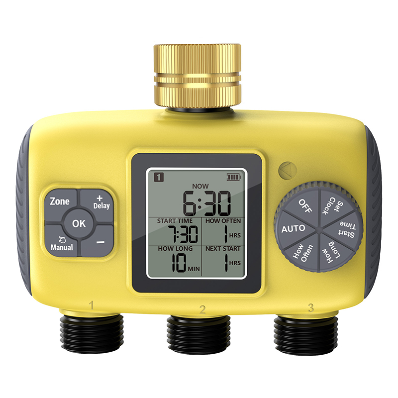 Timer Dual Outlet - Système d'arrosage intelligent à double sortie,