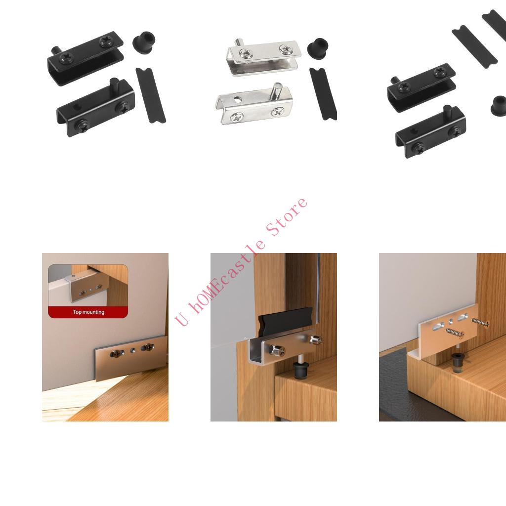 Glass Door Hinge - Charnières porte en verre élégantes 63HF,