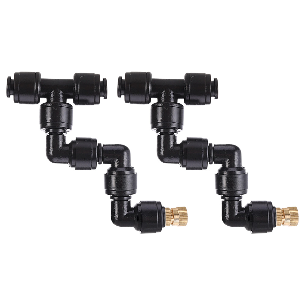 Misting Nozzle Reptile - Buse d'atomisation noire réglable à 360