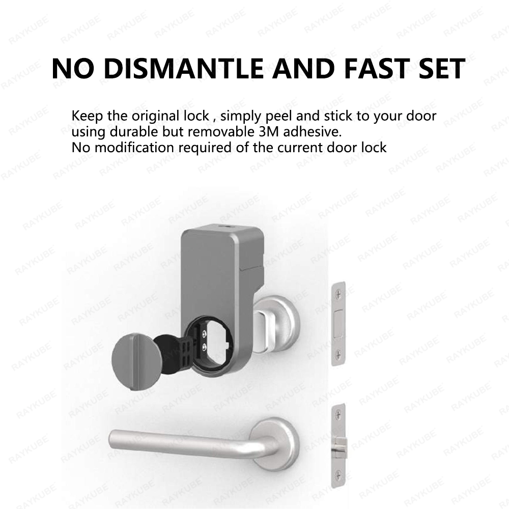 RAYKUBE A1 Pro Tuya BEL ensemb - Glass Door Hinge avis et prix