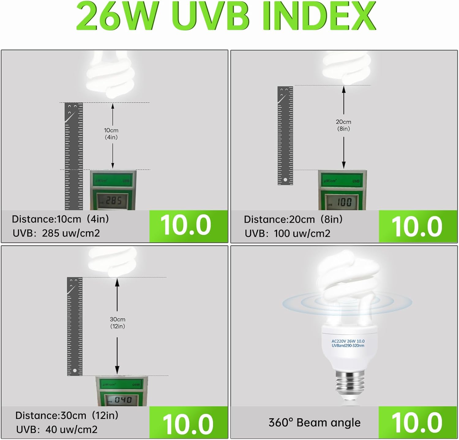 Lampe chauffante UVB 5.0 10.0  - Calcium Powder Reptile avis et prix