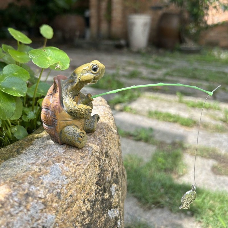 Tortue pêche aquarium décorati - Water Dish Reptile avis et prix