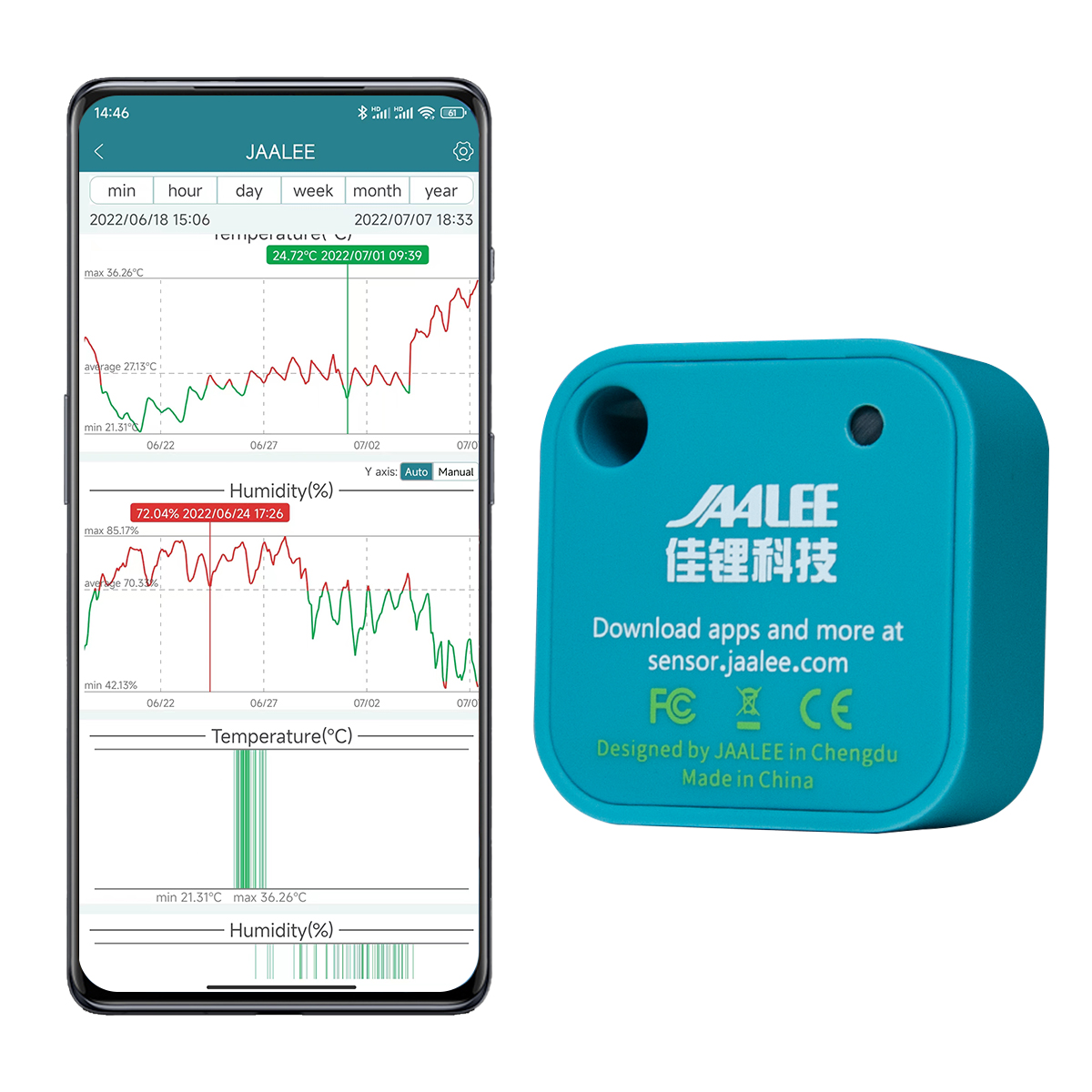 Jaalee JHT température/humidit - Digital Hygrometer Probe avis et prix