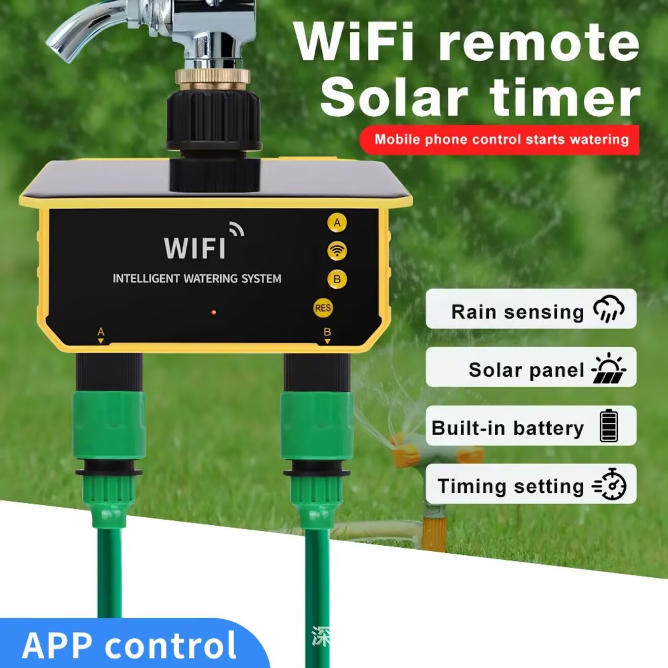 Contrôleur d'irrigation solair - Timer Dual Outlet avis et prix