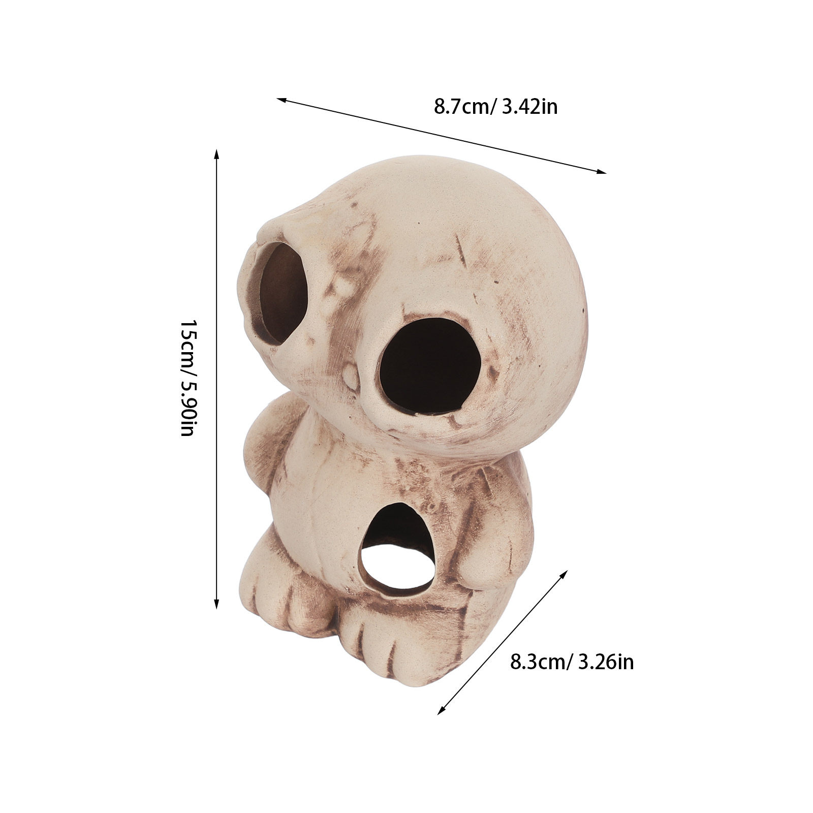 Abri pour crevettes d'aquarium - Hide Cave Ceramic avis et prix