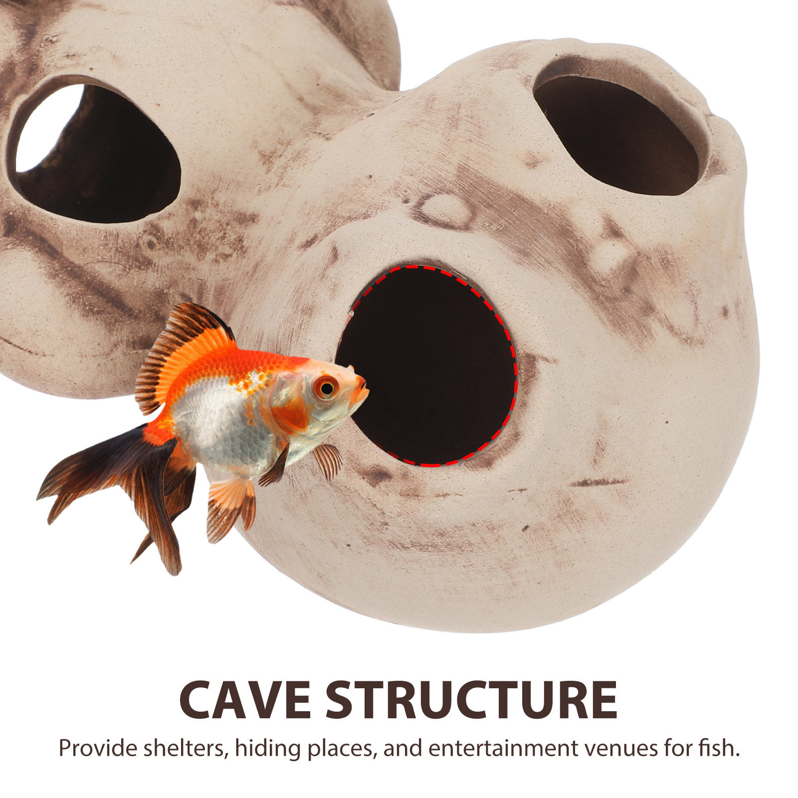 Abri pour crevettes d'aquarium - Hide Cave Ceramic avis et prix