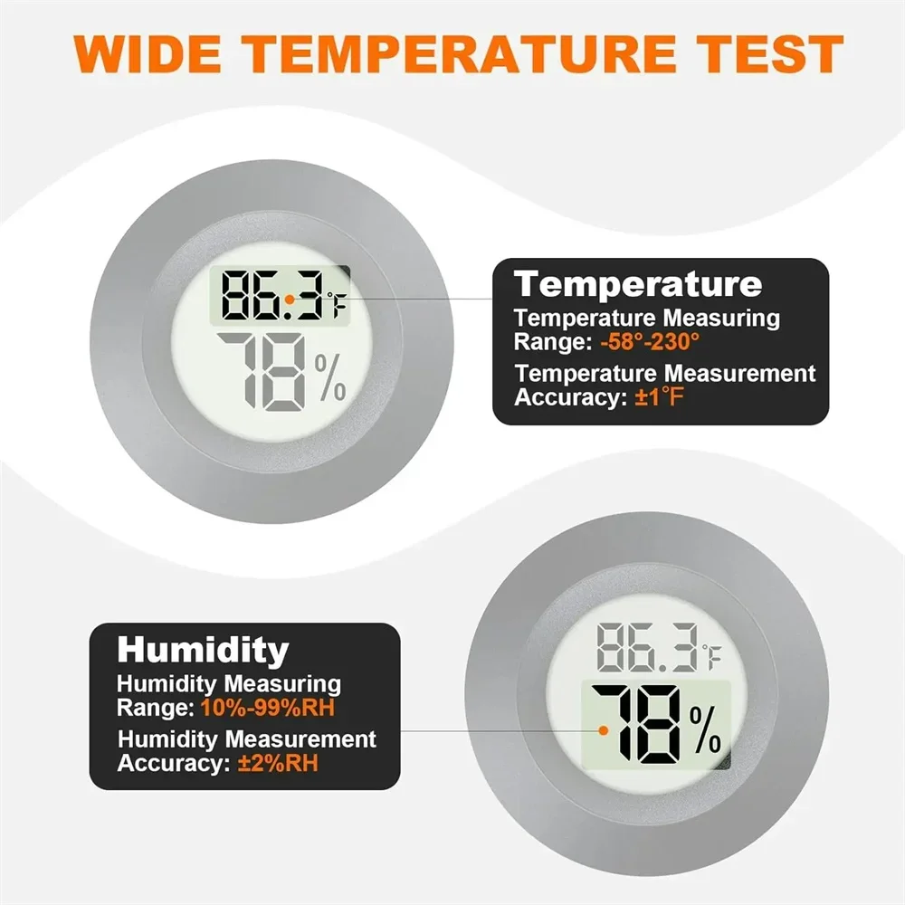 Mini thermomètre numérique ron - Digital Hygrometer Probe avis et prix