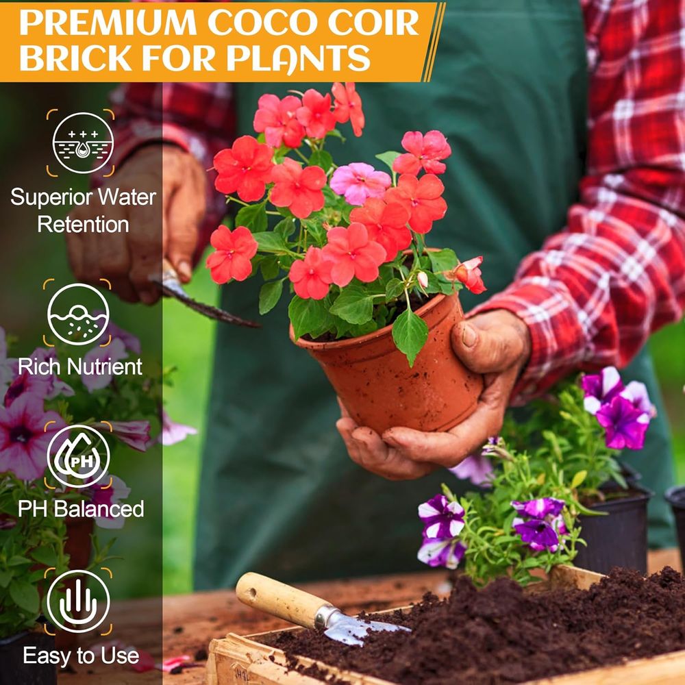 Briques Compressées de Fibre d - Substrate Coconut Fiber avis et prix