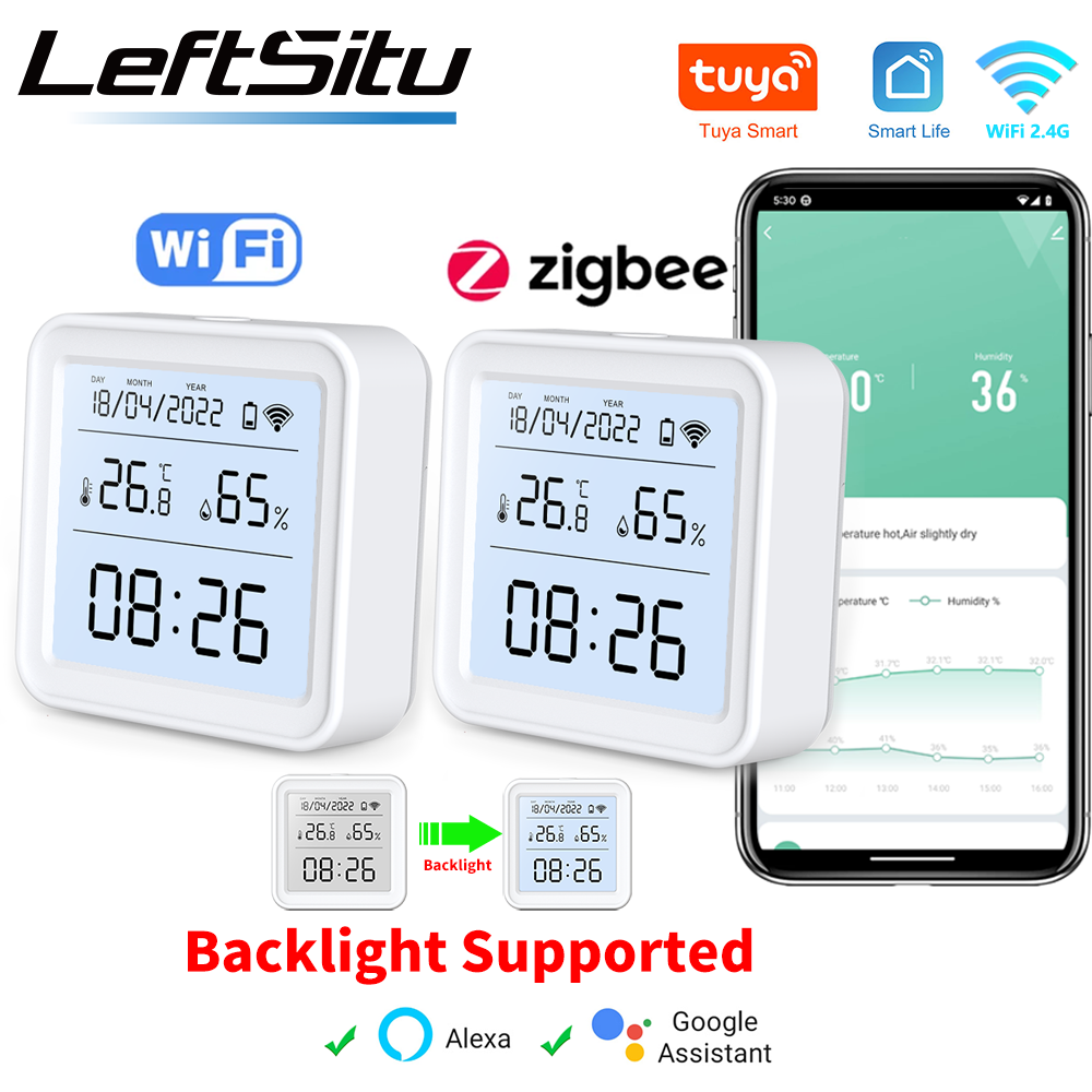Tuya Zigbee WiFi capteur de te - Digital Hygrometer Probe avis et prix