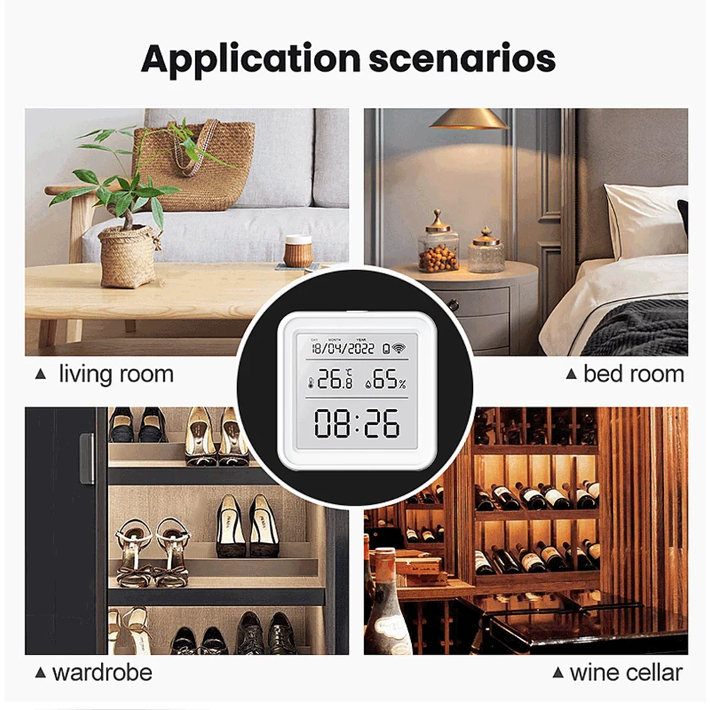 Tuya Zigbee WiFi capteur de te - Digital Hygrometer Probe avis et prix