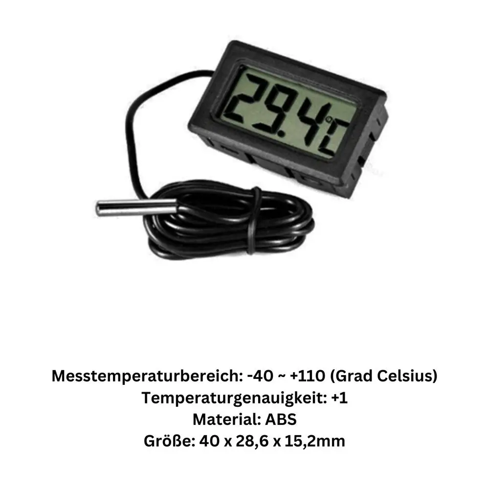 Mini thermomètre numérique LCD - Digital Hygrometer Probe avis et prix