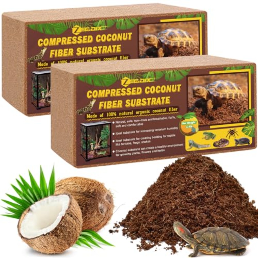 Lot de 2 substrats en fibres d - Substrate Coconut Fiber avis et prix
