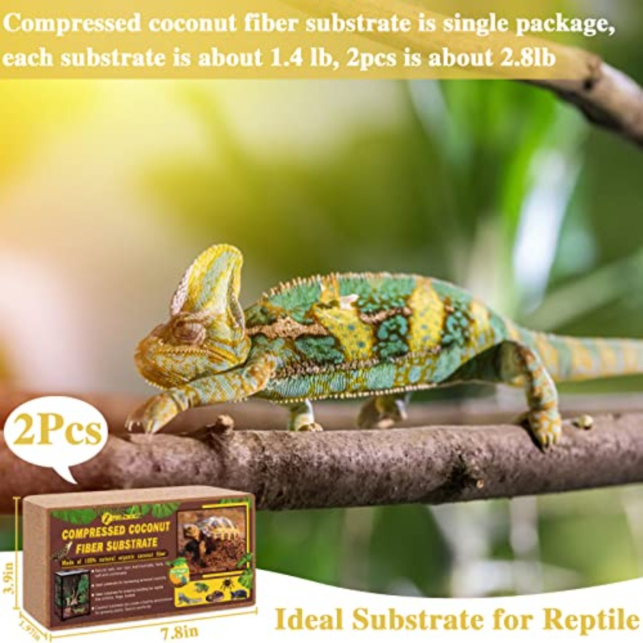 Lot de 2 substrats en fibres d - Substrate Coconut Fiber avis et prix