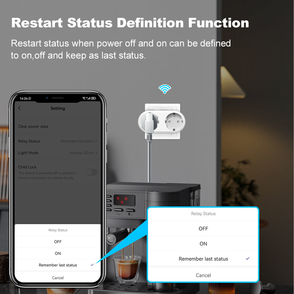 Prise intelligente WiFi double - Timer Dual Outlet avis et prix