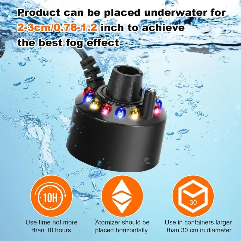 Atomiseur ultrasonique, brumis - Terrarium Fogger Ultrasonic avis et prix