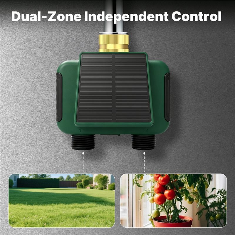 A25F-Tuya Wifi Smart Solar Dua - Timer Dual Outlet avis et prix
