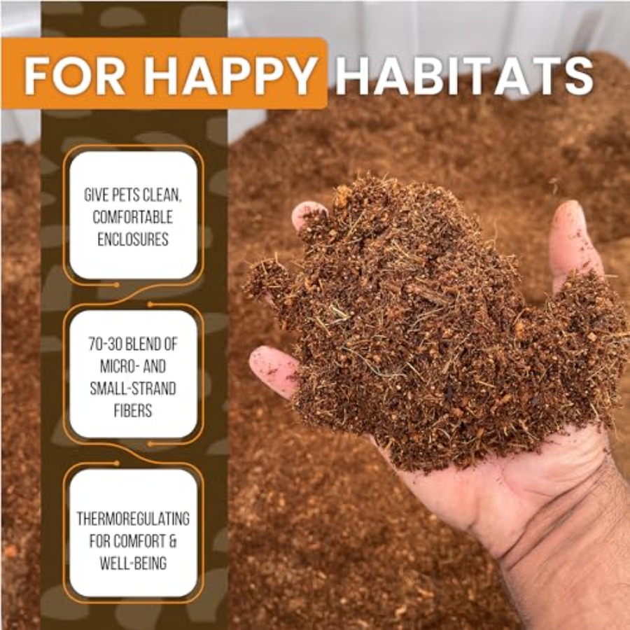 Substrat de terrarium bioactif - Substrate Coconut Fiber avis et prix