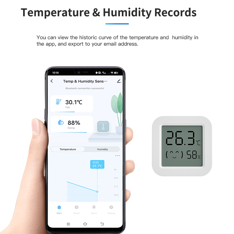 Tuya Zigbee – capteur de tempé - Digital Hygrometer Probe avis et prix
