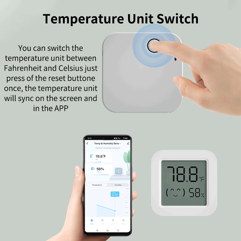 Tuya Zigbee – capteur de tempé - Digital Hygrometer Probe avis et prix