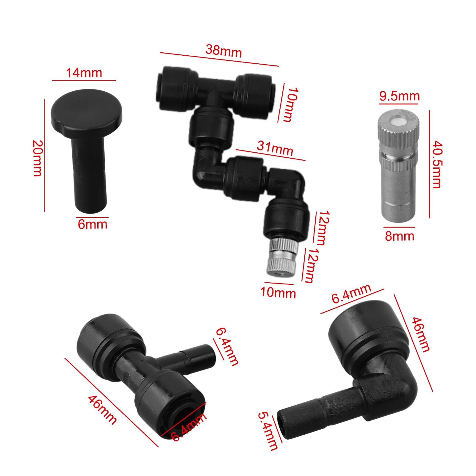 Buses de brumisation en plasti - Misting Nozzle Reptile avis et prix