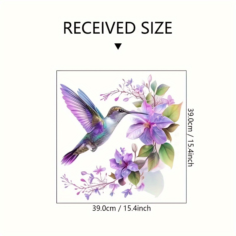 1 autocollant fleur violette e - Pvc Panel Background avis et prix