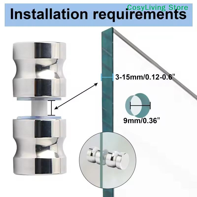 [CL] Poignée élégante pour por - Glass Door Hinge avis et prix