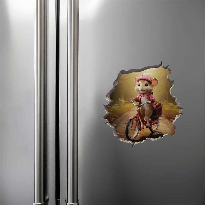 Autocollant mural trou de sour - Pvc Panel Background avis et prix