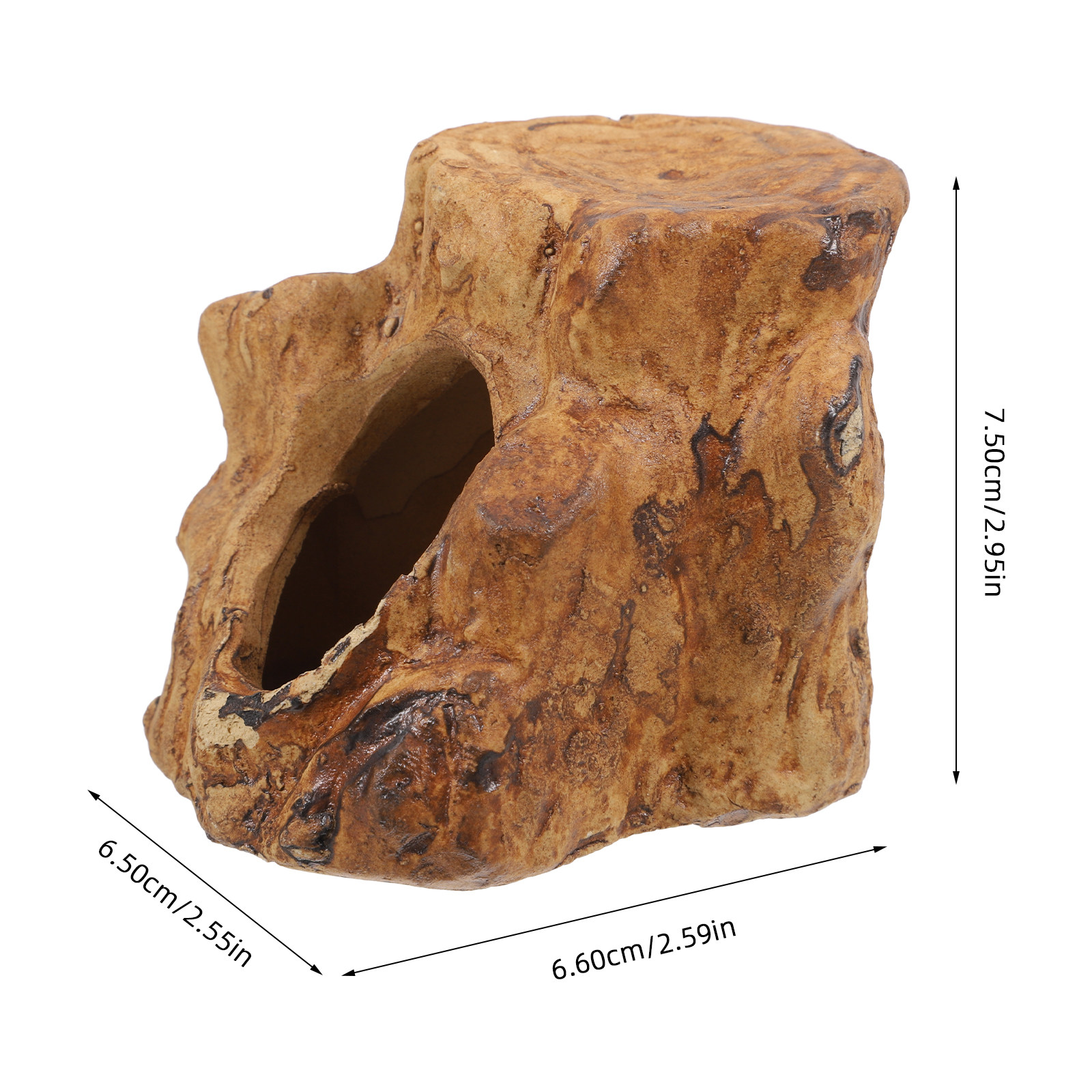 Décorations d'aquarium en céra - Hide Cave Ceramic avis et prix